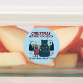 Christmas Smoky Mountains National Park Vacation ラベル (貼付)