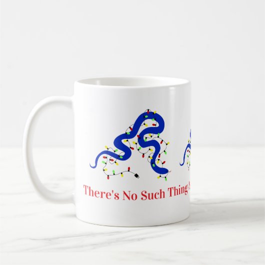 Christmas Snakes Mug コーヒーマグカップ (左)