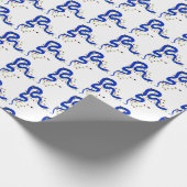 Christmas Snakes Wrapping Paper ラッピングペーパー (角)