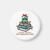 Christmas Snow Globe Book for Readers マグネット (正面)