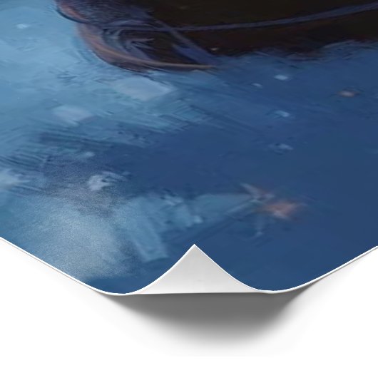 Christmas Snow Globe Poster ポスター (コーナー)