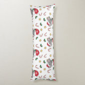 Christmas Snow Winter Animals Classic ボディピロー (裏面 (縦))