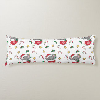 Christmas Snow Winter Animals Classic ボディピロー