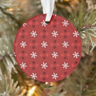 Christmas Snowflake Art Pattern Ornament オーナメント