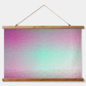 Christmas Snowflake Colorful 吊り下げ型タペストリー (正面2)