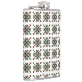 Christmas Snowflake Mandala フラスク (右)