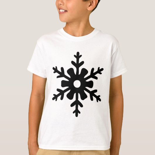 Christmas Snowflake Trendy  Tシャツ (正面)