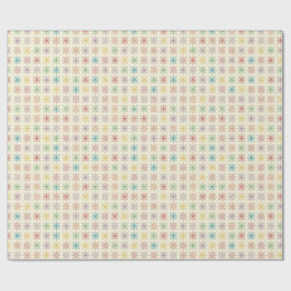 Christmas Snowflakes Themed Packaging Xmas ラッピングペーパー