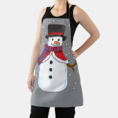 Christmas Snowman エプロン (インサイチュ)