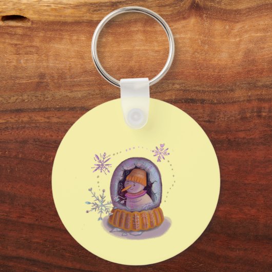 christmas snowman キーホルダー (裏面)