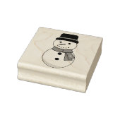 Christmas Snowman ラバースタンプ (スタンプ)