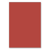 Christmas Snowman Holiday Table Card テーブルナンバー (裏面)