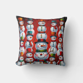 Christmas snowman pillows クッション