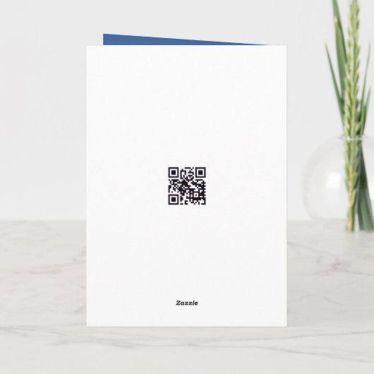 Christmas Snowman Scowling at a Rabbit カード (裏面)