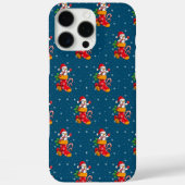 Christmas Snowman Whimsical Pattern Case-Mate iPhoneケース (裏面)