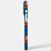Christmas Snowman Whimsical Pattern Case-Mate iPhoneケース (裏面 / 左)