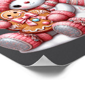 Christmas Snowperson  ポスター (角)