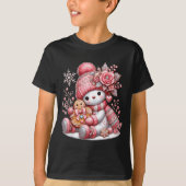 Christmas Snowperson  Tシャツ (正面)