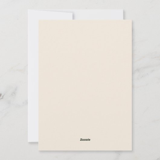 Christmas Snowy Pine Hydrangea シーズンカード (裏面)