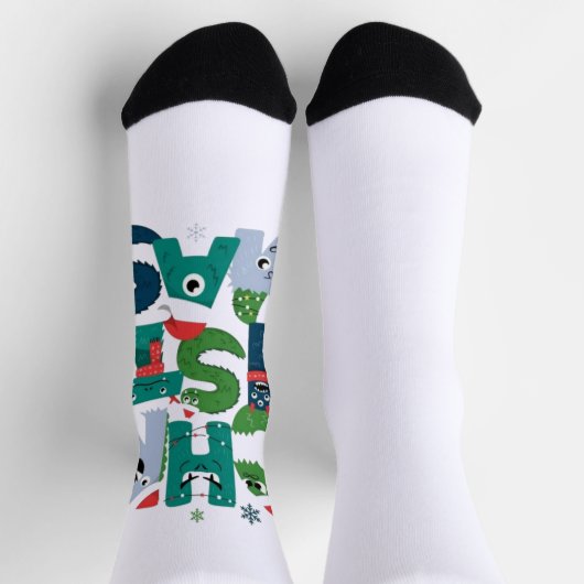 CHRISTMAS Socks ソックス (上部)