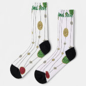 Christmas Socks Glitter Garland ソックス (左)
