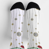 Christmas Socks Glitter Garland ソックス (上部)