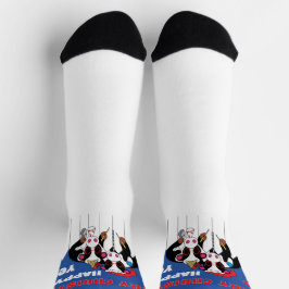 Christmas Socks Happy MOO Year! ソックス