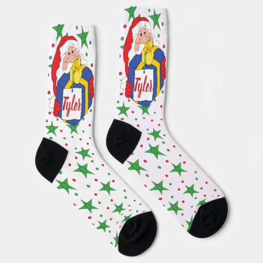Christmas Socks Santa Lighter ソックス (右)