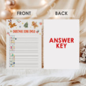 Christmas Song Emoji Game シーズンカード