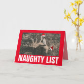 Christmas spanking retro greeting card カード (黄色い花)