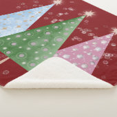 Christmas Sparkle シェルパブランケット (3/4)