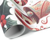 Christmas Sparkle: Stylish Wrapping Paper n14 ラッピングペーパー (ロールコーナー)