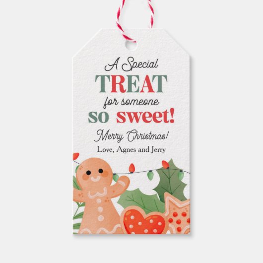 Christmas Special Treat for Someone Sweet ギフトタグ (正面)