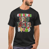 Christmas Sped Teacher Squad Red Plaid Teacher Tシャツ (正面)