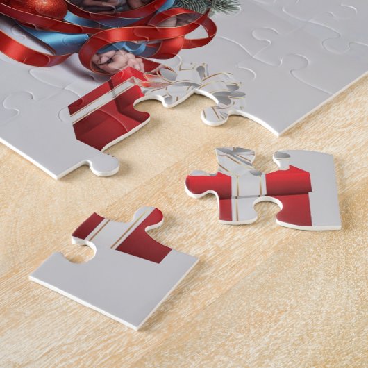 Christmas Sphynx Kittens ジグソーパズル (側面)