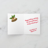 Christmas spirit カード (内部)