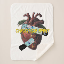 Christmas Spirit シェルパブランケット
