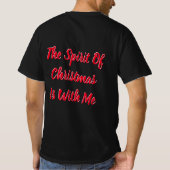 Christmas Spirit Tシャツ (裏面)