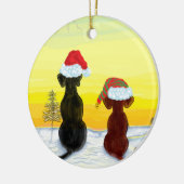 christmas springador セラミックオーナメント (左)