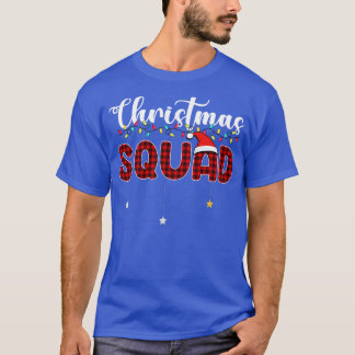 Christmas Squad Family Group Matching Pajama Men W Tシャツ