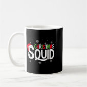 Christmas Squad Matching Family Group Santa Elf Xm コーヒーマグカップ (左)