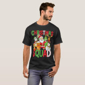 Christmas Squad Santa Family Matching Xmas  Tシャツ (正面フル)