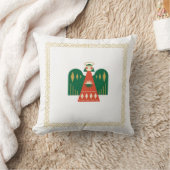 Christmas Square Pillow | Customizable Festive Hol クッション (ブランケット)