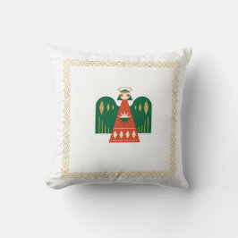 Christmas Square Pillow | Customizable Festive Hol クッション