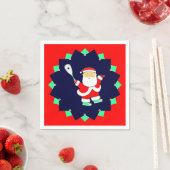 Christmas Squash Sports Party スタンダードカクテルナプキン (インサイチュ)