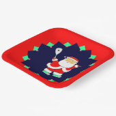 Christmas Squash Sports Party ペーパープレート (傾斜あり)
