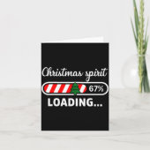 Christmas Srit Loading 67 Meme Boys Kids Gen Z Alp カード (正面)