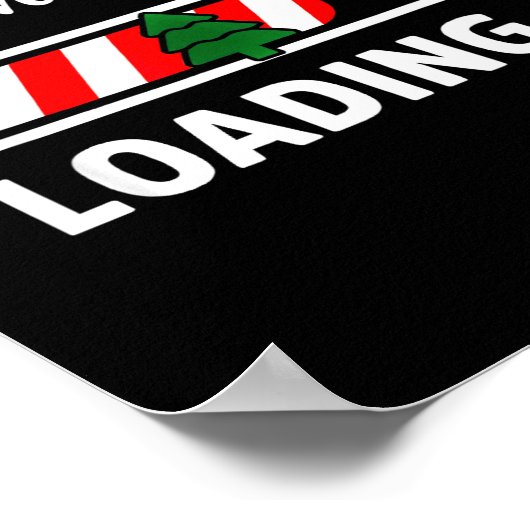 Christmas Srit Loading 67 Meme Boys Kids Gen Z Alp ポスター (角)