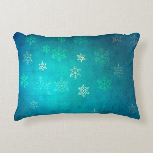 Christmas star background backdrop アクセントクッション (正面)