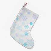 Christmas star background backdrop スモールクリスマスストッキング (正面 (吊り時))